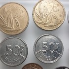 11x Belgium Coins Mixed Dates Belgian Currency Bulk Job Lot