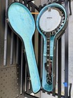Granada 4-string Tenor Banjo Closed Back Right-handed W  Hard Case Strap
