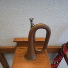 Vintage Copper Brass Bugle Military Cavalry Horn