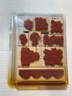 Stampin  Up  Elegant Embroidery Stamp Set - Vintage Retired Lace Flowers