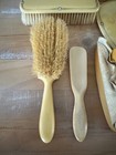 Vintage 7pc Art Deco Celluloid Vanity Dresser Set