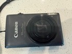Canon Powershot Elph 300 Hs 12 1mp Black Digital Camera Complete - Fully Tested