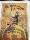 National Light Oil Uncle Sam National Refining Company Cleveland Ohio Trade Card
