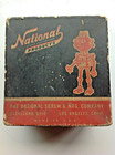 Vintage Robot Box W  Screws Nat The Robot National Screw   Mfg Co  Usa Tools Fun