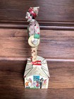 Antique  1921  Strauss Tin Litho Wind Up Dandy Jim Clown Dancer - See Video 