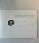 National Air And Space Museum - Signed By Astronaut Michael Collins