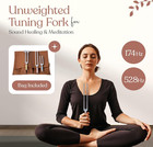 Tuning Forks Healing Set Four Frequencies 128hz 136 1hz 174hz 528hz Yoga Chakra