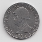 1939 Albania 2 Lek World Coin Magnetic