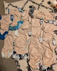 Reusable Cloth Diaper Lot  Multicolor Prints  One Size  Polyester
