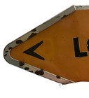 Veuve Clicquot Champagne Los Angeles Road Sign Arrow Tin