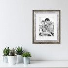Rustic Farmhouse Picture Frame Wall Decor Vintage Design Gallery Display New