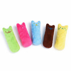 Catnip Teeth Grinding Plush Cat Toy Funny Interactive Chewing Bite Toy