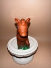 Vintage 70s Rubber Squeak Toy Anthropomorphic Cow Taiwan Calf Horse 2 5 