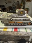 Vintage Hisimo Japan Tin Litho Friction U s  Army M-105 Tank Htc