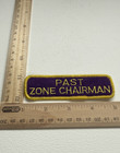 Lions Club International Past Zone Chairmen Vintage Embroidered Patch Badge