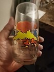 Vintage  jokey Smurf  Drinking Glass From 1982