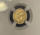 Philippines - 1864 Gold One Peso  ngc Xf 45 
