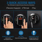 Barska Hq500 Biometric Keypad Safe Ax12840