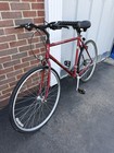 Specialized Crossroads Hybrid Bike Vintage 90s Red Chromoly Steel Frame 21-speed