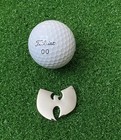 Wu Tang  1-1 2    Metal Golf Ball Marker  I Made A Bogey Brand