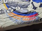 Vintage 80 s Led Zeppelin Band Banner Size 45x45 Inches
