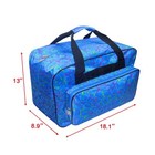 Blue Sewing Machine Carrying Case universal Canvas Carry Tote Bag portable Pa   