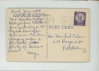Vintage Postcard  Yellowstone Linen Teich Posted Old Faithful Inn Lobby 1959