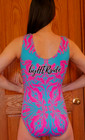 Gk Elite Gymnastics Leotard Adult Medium Am Competition Dance Aerialist Costume
