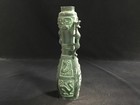M1293 Vintage Chinese Bronze Vase Dragon Handles Archaic Urn Antique Style Art