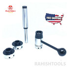 Lathe Tail Stock Floating Type Die Holder Set Mt2 Shank Inch Imperial Size 2mt