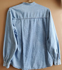 Vintage Usps United States Postal Service Light Denim Long Sleeve Shirt Xxl