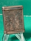 Unusual Sterling Silver Push Button Whistle Vesta Case Birmingham 1879 Haseler