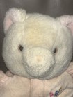 Vintage Eden Bear Pink Velour Abc Sleeper Plush Stuffed Animal Lovey Baby 90s