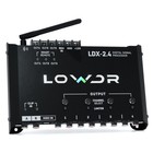 Lowdr Car Audio Ldx 2 4 Digital Signal Processor And Equalizer  Small  Black