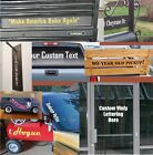 Custom Decal Vinyl Lettering Personalized  Business Sign Text Name  Window Car
