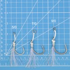 Ocean Cat Glow Assist Fishing Hooks Jigging Jigs Stainless Steel Circle Hooks