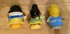 Little People Disney Princess Lot - Snow White  Tiana  Cinderella