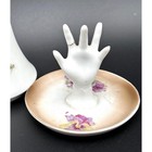 Antique Bavarian Handpainted Porcelain Vanity Set