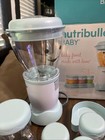 Nutribullet Baby Food Blender Nby10100  Blue white  4 Cups Bpa Free Authentic 