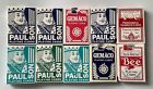 Collection Of 10 Vintage Mississippi Casino Playing Cards Lot