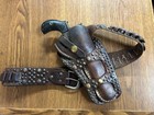 Spotted H  H  Heiser Denver  Colorado Holster And  Belt