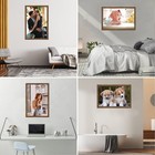 Natural 12x18 Frame Rustic Brown  18 X12 Picture Frame  12 By 18in Canvas Pos   