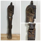 Antique Architectural Salvage Wood Carved Horse Hindu Temple Chariot  Fragment