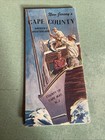 Vintage 1950s Cape May County Nj Jersey Shore Brochure Map Beach Fishing