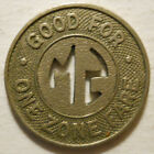 Santa Monica Municipal Bus Lines  california  Transit Token - Ca835c