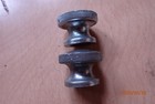 Vintage Delta Milwaukee Oem 14  Band Saw Wheel Cover Knurled Metal Knobs 3 8-16