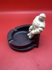 Vintage Michelin Man Bibendum Ashtray Made In U s a  Black Bakelite 1940s-50s