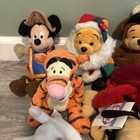 Disney Bean Bag Plush Lot 12 Mixed Characters Plushies New   Pre-owned