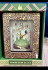 Wicked  Emerald City Frame Desk Clock - Emerald City With Cogs- Wicked  For Good