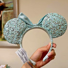 Blue Frozen Arendelle Aqua 2020 Minnie Ears Mickey Mouse Disney Parks Headband